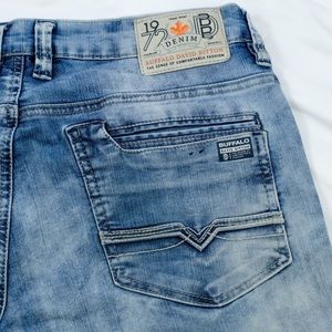 Buffalo Slim Straight Stretch Jeans